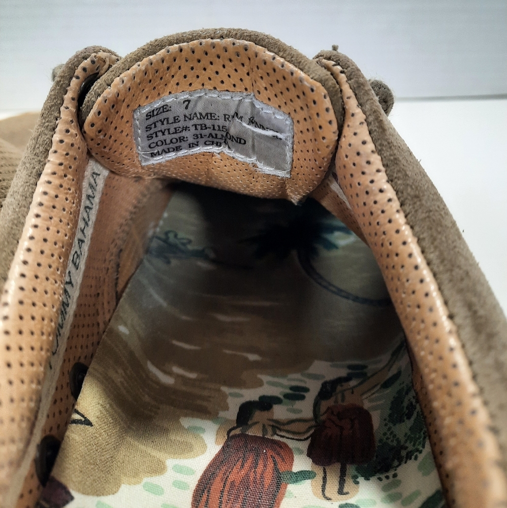Tommy Bahama Rum Runner Suede Sneakers - Picture 6 of 9
